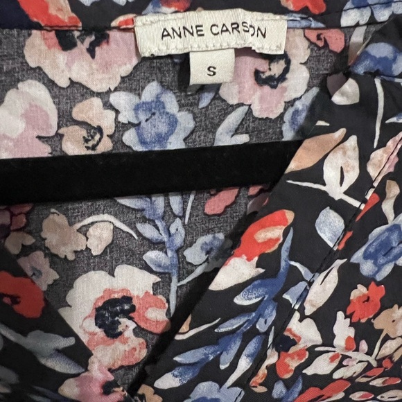 Anne Carson Blouse. Floral print. size S - Picture 6 of 8